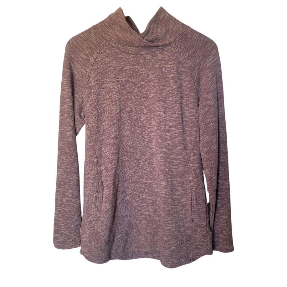 PrAna Turtleneck‎ Tunic Sweatshirt with Pockets M